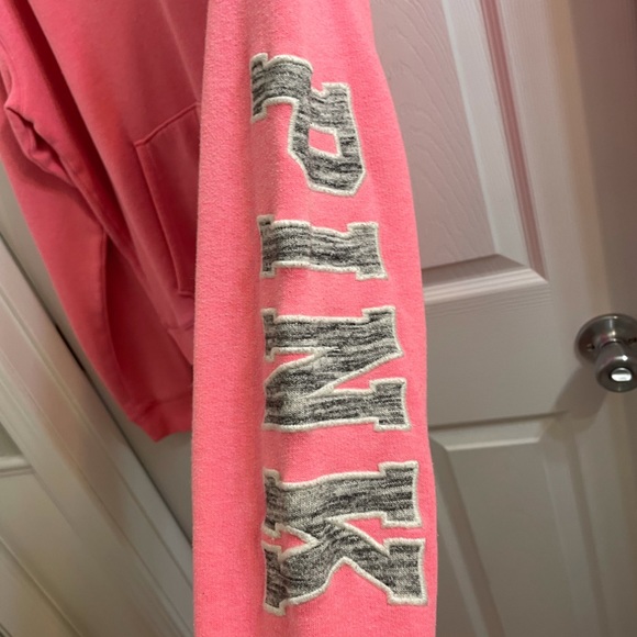 Pink quarter zip sweatshirt - Picture 3 of 8